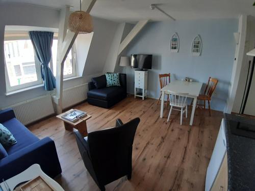 Zona d'estar a Appartementen Zandvoort