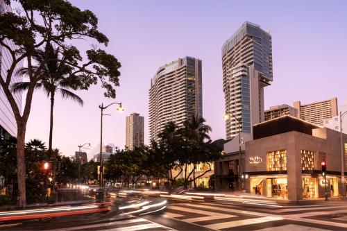 Miesto panorama iš viešbučio arba bendras vaizdas Honolulu