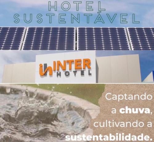 Un certificado, premio, cartel u otro documento en Inter Hotel