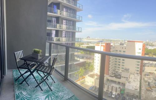 Балкон или терраса в Luxury 2'2 apartment brickell downtown