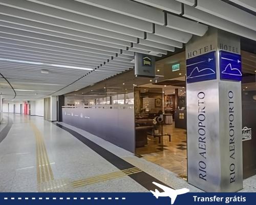 Palkinto, sertifikaatti, kyltti tai muu asiakirja, joka on esillä majoituspaikassa Rio Aeroporto Hotel Galeão