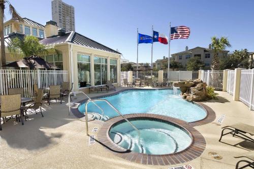 Poolen vid eller i närheten av Hilton Garden Inn Houston/Galleria Area