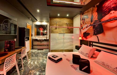 Ванная комната в Motel Deslize Ribeirão Preto