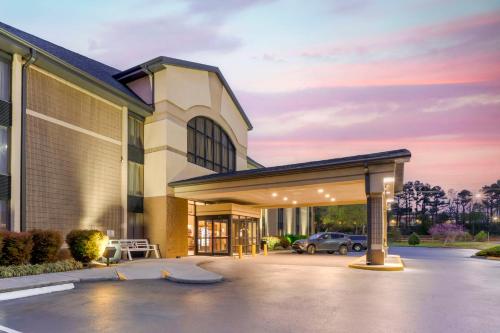 a rendering of a building with a parking lot at Best Western Plus Knoxville Cedar Bluff in Knoxville