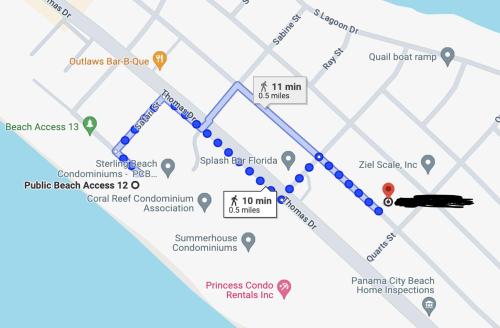 a map of the proposed subway line in philadelphia at Beautiful House Sleeps 12 - Hot Tub - Breakfast - Walk to Beach in Panama City Beach