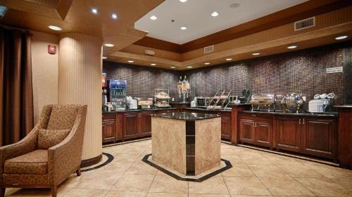 Coffee and tea making facilities at Best Western Plus KC Speedway Inn & Suites