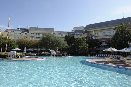 A piscina localizada em Disney's Boardwalk Inn ou nos arredores