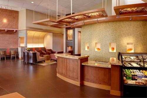 A seating area at Hyatt Place Salt Lake City Downtown / The Gateway