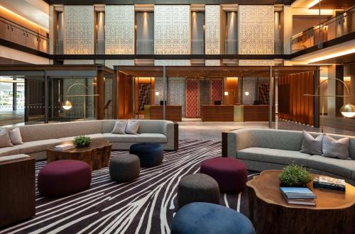 Гостиная зона в Park Hyatt Auckland