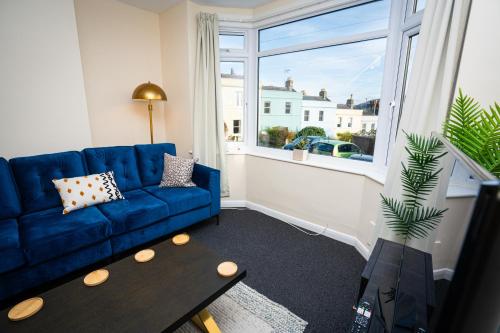 A seating area at Haven House