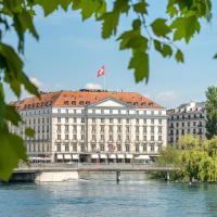 Four Seasons Hotel des Bergues Geneva, hotel en Centro histórico, Ginebra