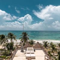 Niken Beachfront Tulum Hotel, hotell i Tulum