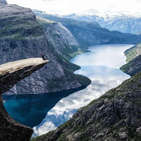 Trolltunga/Folgefonna Camp house, hotell i Tyssedal