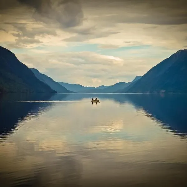 Sandviken Camping, hotell på Rjukan