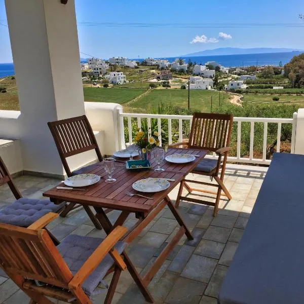 Anthoula's Sea View Apartment, hotel Píszo Livádiban