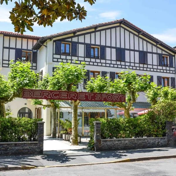 Logis Hotel & Restaurant Bergeret Sport, hotell sihtkohas Hendaye