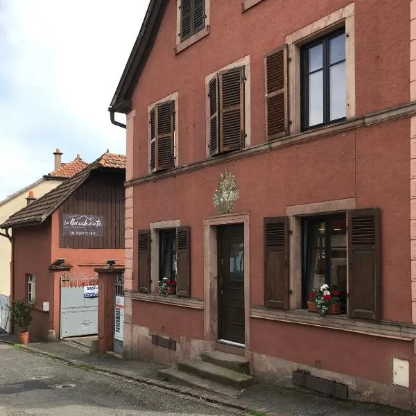 La bacchante, hotel i Saint-Hippolyte