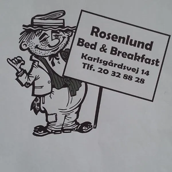 Rosenlund Bed and Breakfast, готель у місті Гельсінгер