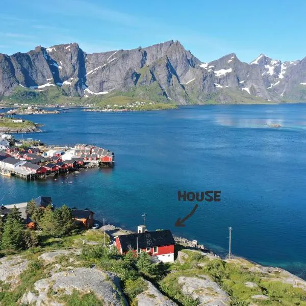 Lofoten panoramic luxury home with sauna, ξενοδοχείο σε Moskenes