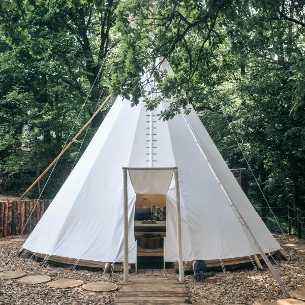 Viesnīca Glamping Nad Meandry Prāgā