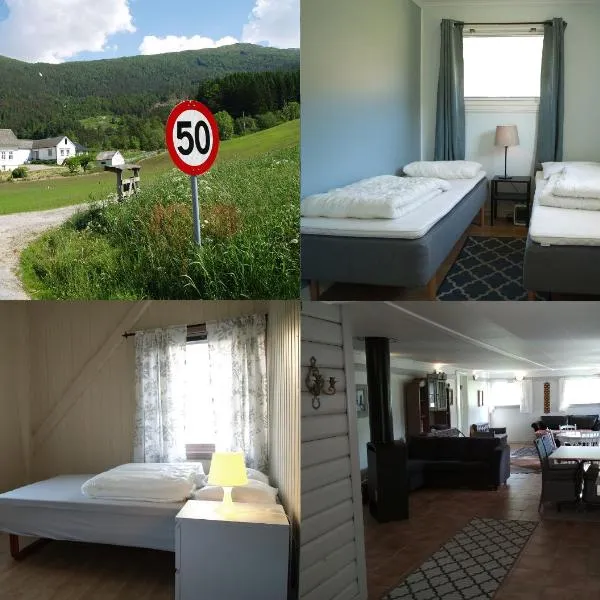 5 bedrooms, large apartment with nice view and nature, hotell i Norheimsund