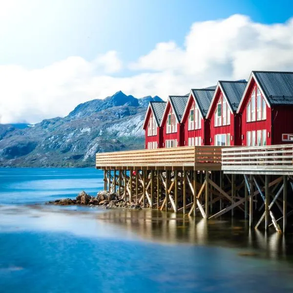 Viesnīca Lofoten Rorbu Lodge pilsētā Stamsunna