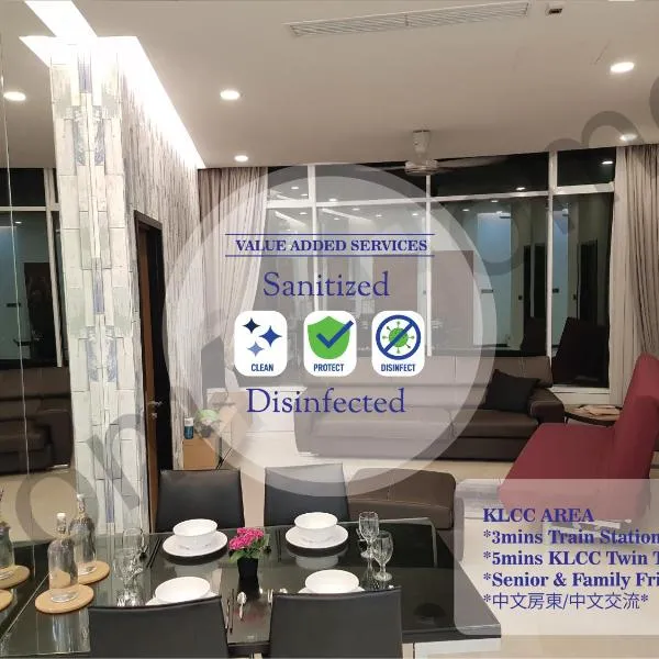 5 STAR & LUXURY Apartment near KLCC/ KL City Centre, hotel en Kuala Lumpur