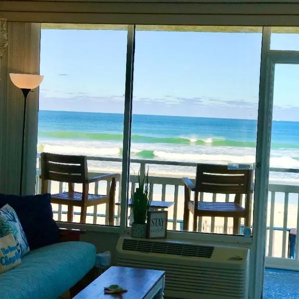 Beach Daze - Ocean front at Symphony Beach Club!, hotel i Daytona Beach