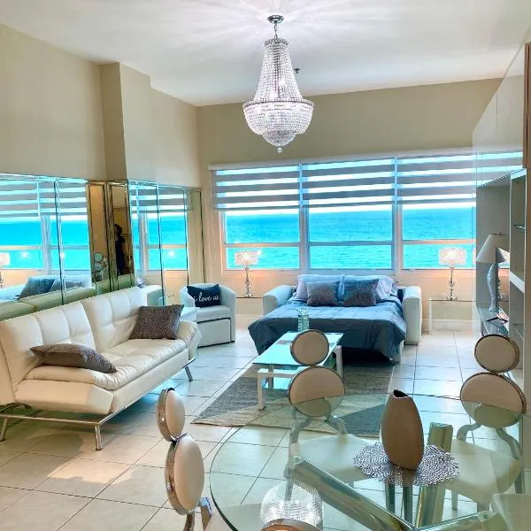 Castle Beach Resort Condo Penthouse or 1BR Direct Ocean View -just remodeled-, hotel en Miami Beach