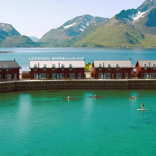 Lofoten rorbuutleie - Lilleeidet, hotell på Leknes