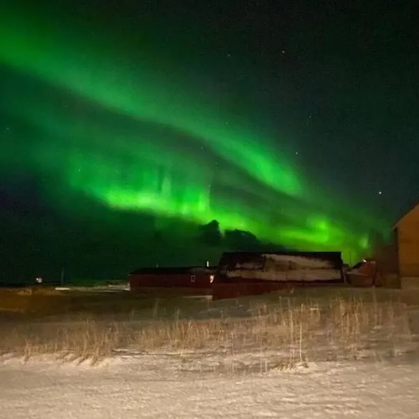 Viesnīca Lofoten_Beach_Eggum_Cabin pilsētā Stamsunna