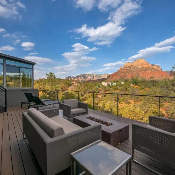 Sedona Red Rock Paradise Amazing Views and Hot Tub, hotel en Sedona