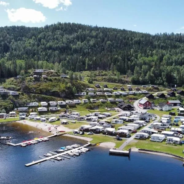 Garvikstrondi Camping, hotell i Vrådal