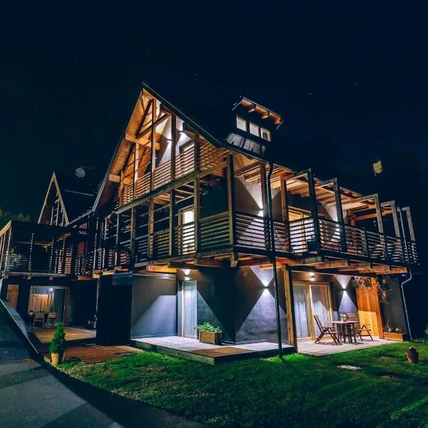 Viesnīca Chalet Valcanale pilsētā Tarvizio