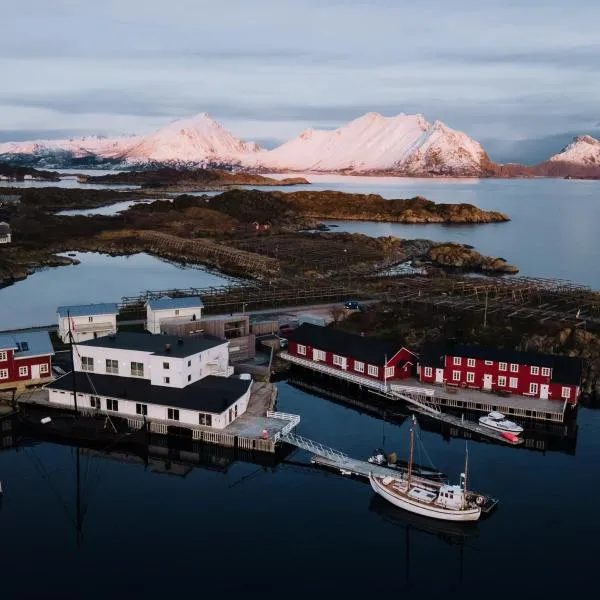 Viesnīca Solsiden Brygge Rorbuer pilsētā Ballstāda