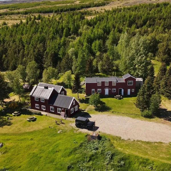 Hengifosslodge Skáldahús, viešbutis mieste Ejilstadiras