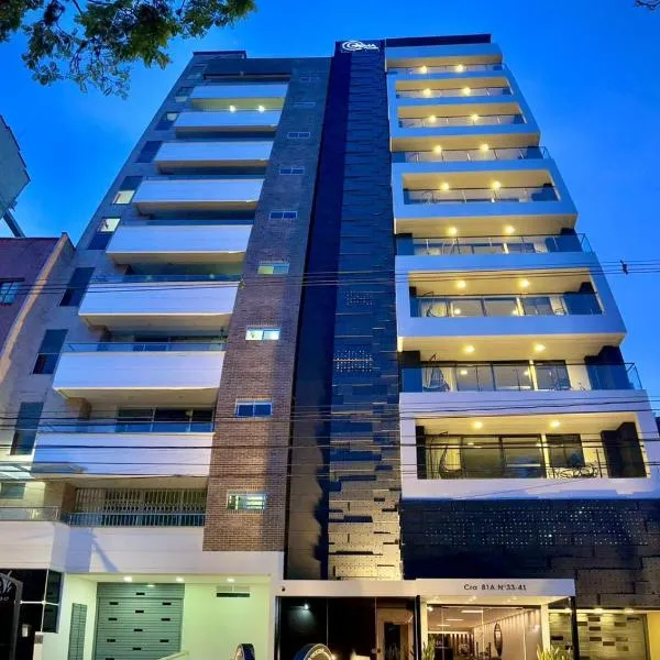 Apartamentos Gema Lujosos en Laureles, hotell i Medellín