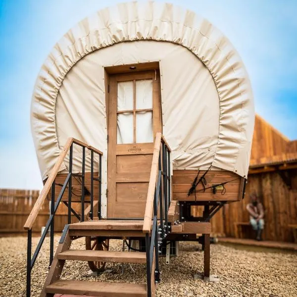 The Big Texan - Cabins and Wagons, hotell sihtkohas Amarillo