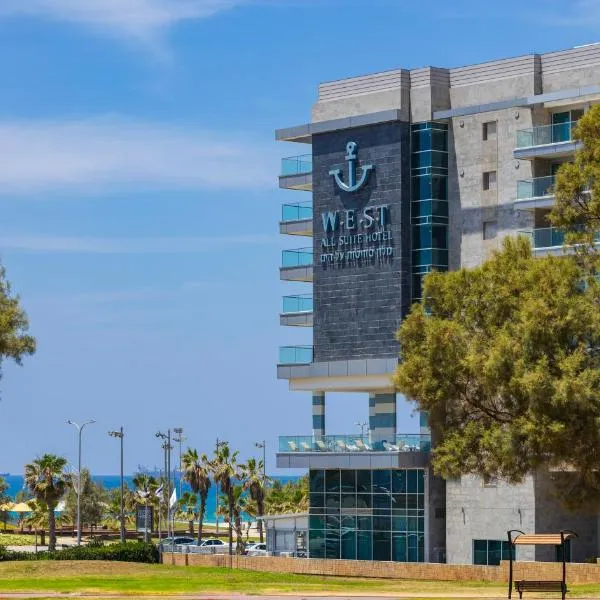 West All Suites Hotel Ashdod, hotel in Asjdod