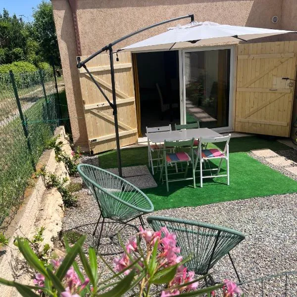 Studio tout équipé à la nuitée ou plus,proche aéroport Bastia, hotel sa Lucciana