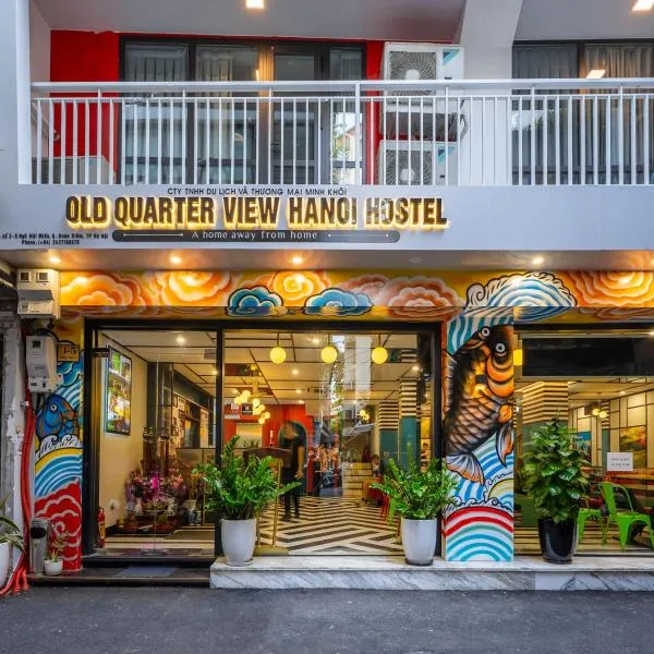 Old Quarter View Hanoi Hostel, hotel di Hanoi