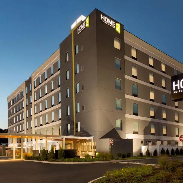 이스트 러더퍼드에 위치한 호텔 홈2 스위트 바이 힐튼 하스브룩 헤이트(Home2 Suites By Hilton Hasbrouck Heights)