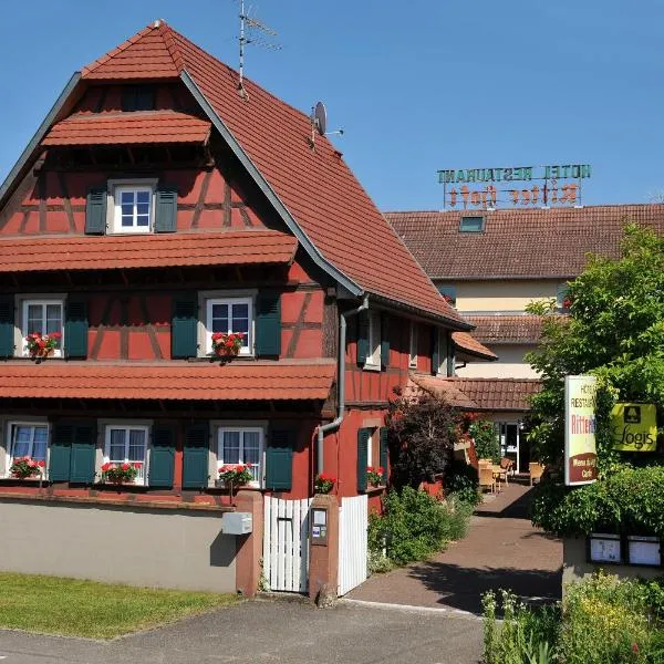 Logis Hôtel Restaurant Ritter'Hoft, hotel v destinaci Morsbronn-les-Bains