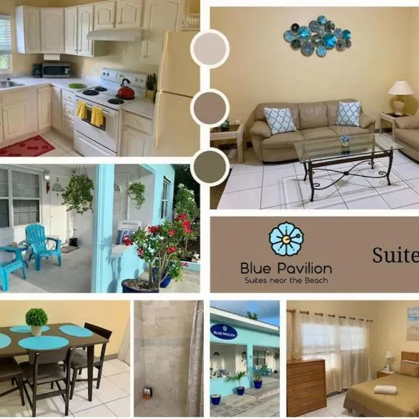 SUITE 2A, BLUE PAVILION - PRIVATE BEDROOM IN SHARED SUITE - Beach - Concierge, Meals, Tours - Island Retro Chic - SEVEN MILE BEACH CORRIDOR – hotel w mieście West Bay