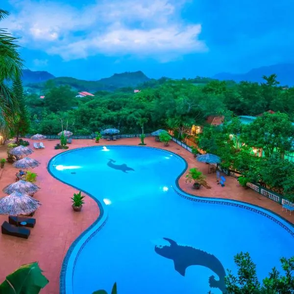 VResort Kim Boi - Hoa Binh, hótel í Cao Phong