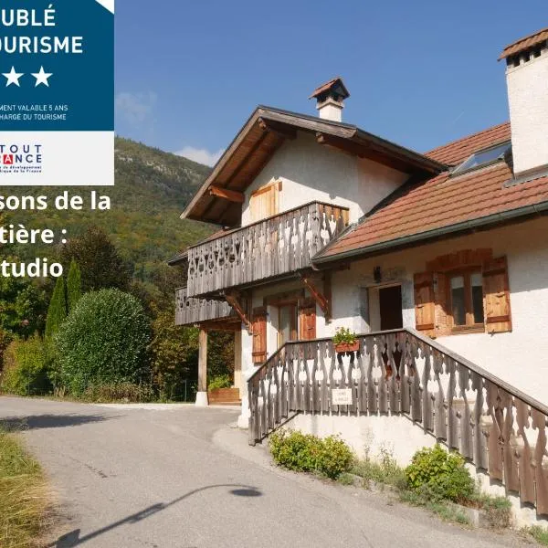 Studio 2 personnes - lumineux - Lac d'Annecy, Hotel in Doussard