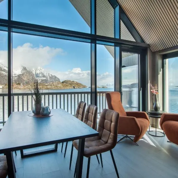 CornerView Apartment Henningsvær, hotell i Henningsvær