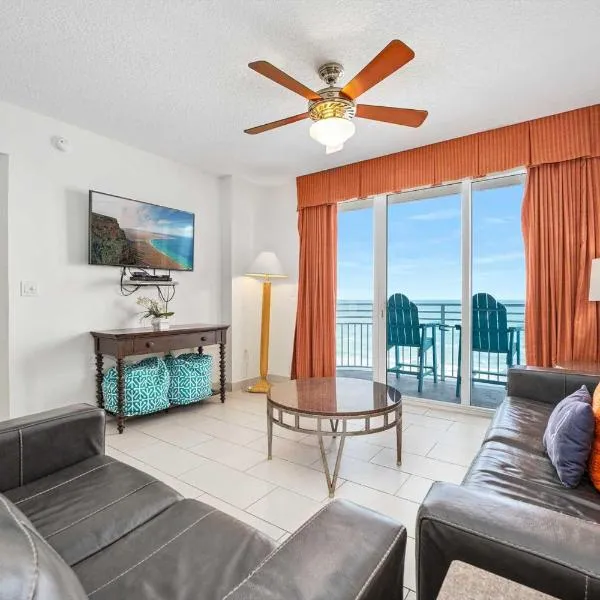 Luxury 10th Floor 2 BR Condo Direct Oceanfront Wyndham Ocean Walk Resort Daytona Beach | 1027, hotel in Daytona Beach