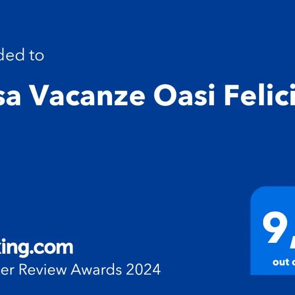 Casa Vacanze Oasi Felicita, hotel en Scanzano Jonico