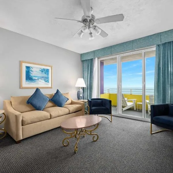 Luxury 6th Floor 1 BR Condo Direct Oceanfront Wyndham Ocean Walk Resort Daytona Beach | 610, hotel in Daytona Beach